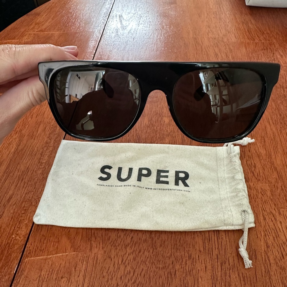 RetroSuperfuture Black Sunglasses